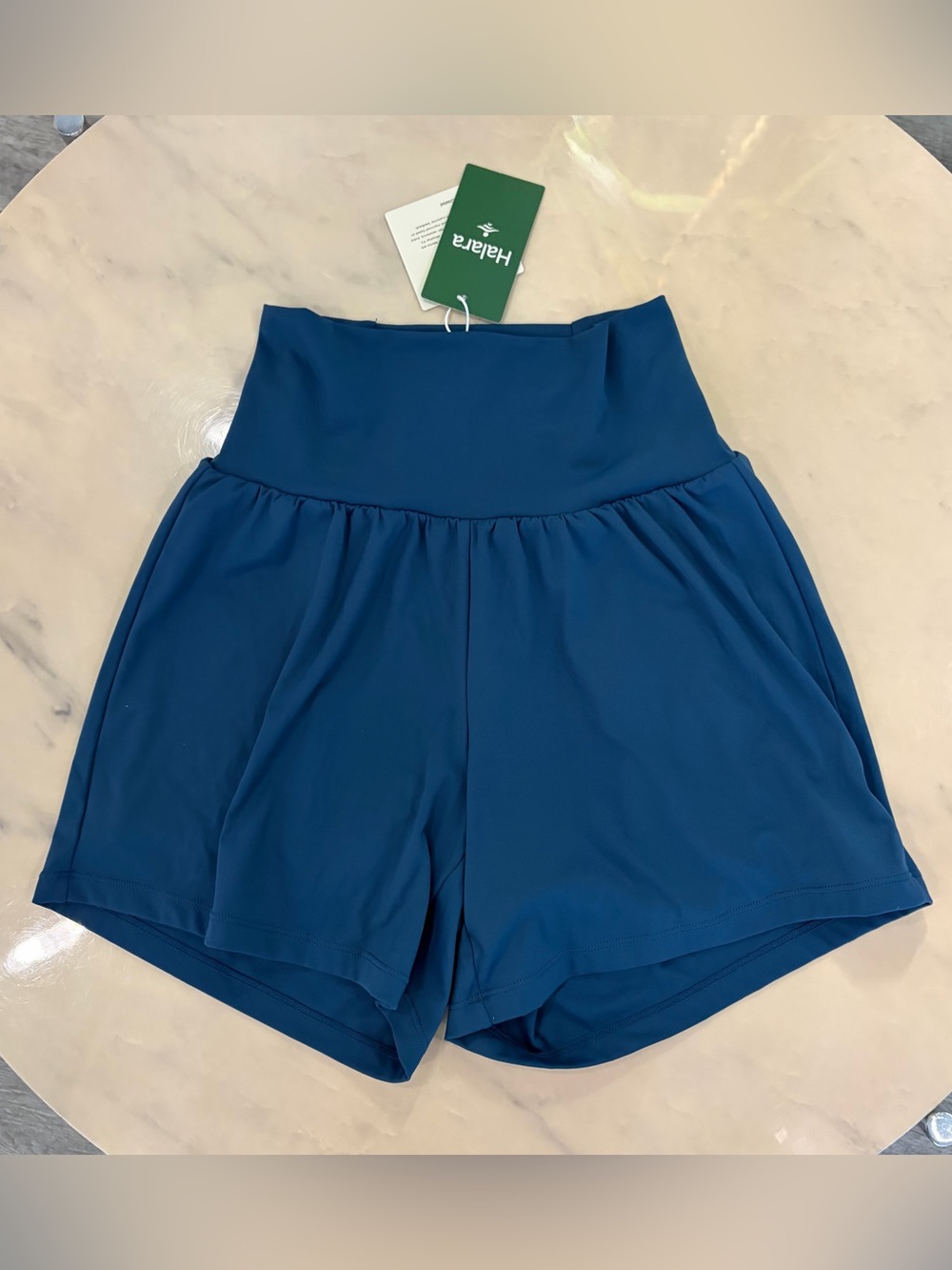 Halara Softlyzero Airly Activewear Shorts. - Picture 2 of 10